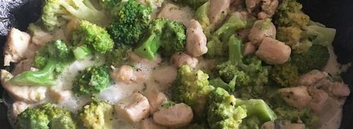 паста с брокколи в сливочном соусе. Шаг 3