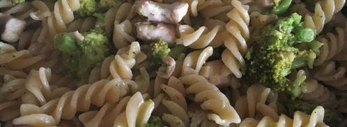 паста с брокколи в сливочном соусе. Шаг 4