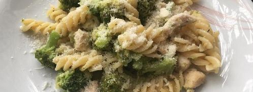 паста с брокколи в сливочном соусе. Шаг 5