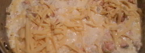 паста с красной рыбой в сливочном соусе. Шаг 6