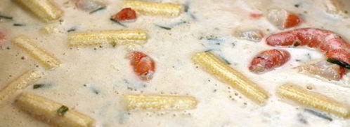 паста с креветками. Шаг 8