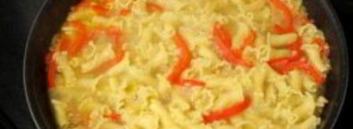 паста с курицей и овощами. Шаг 5