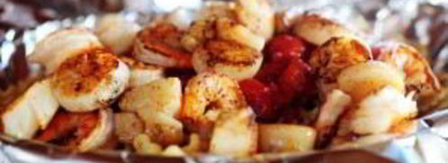 паста с морепродуктами и помидорами. Шаг 6