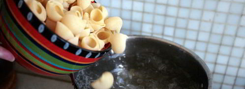 паста с семгой и сливками. Шаг 4