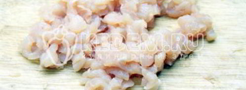 паста с соусом бешамель и курицей. Шаг 4