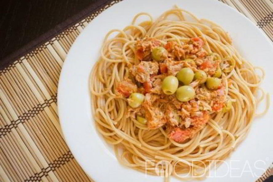 Рецепт паста с тунцом