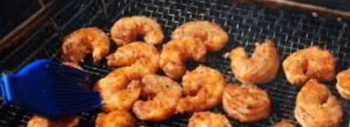 паста с жареными креветками и лимонно-чесночным маслом. Шаг 11