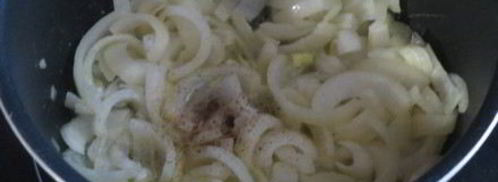 паста в луковой подливке. Шаг 4