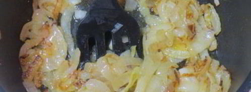 паста в луковой подливке. Шаг 5