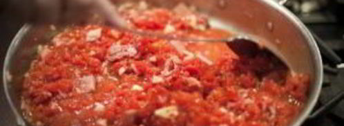 сливочная паста с ветчиной. Шаг 5