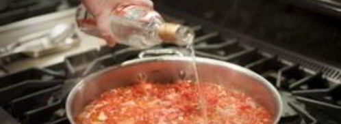 сливочная паста с ветчиной. Шаг 6