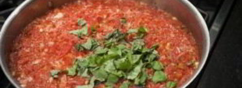 сливочная паста с ветчиной. Шаг 7