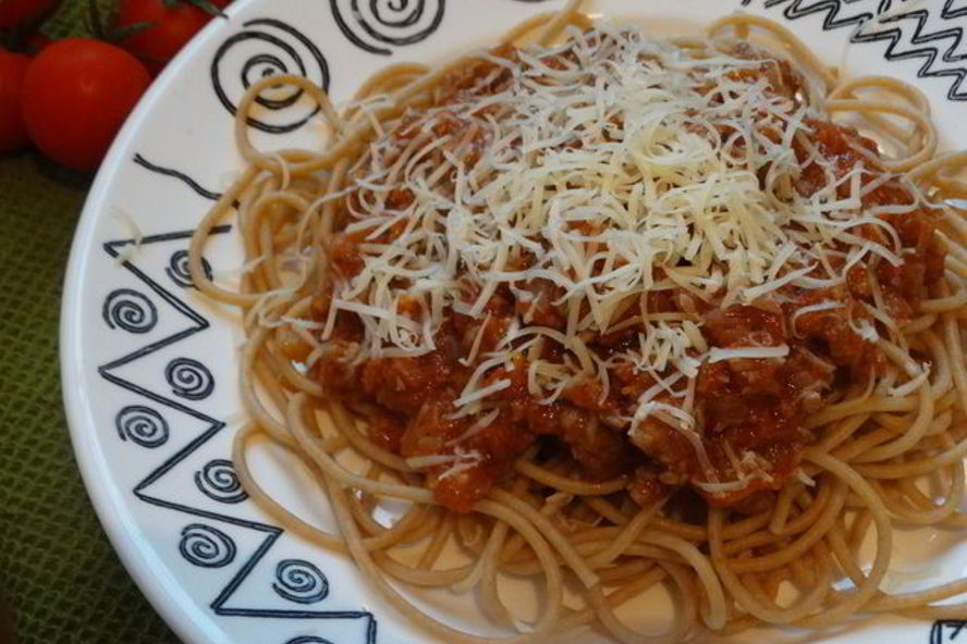 Рецепт спагетти болоньезе