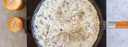 спагетти с грибами в сливочном соусе. Шаг 10