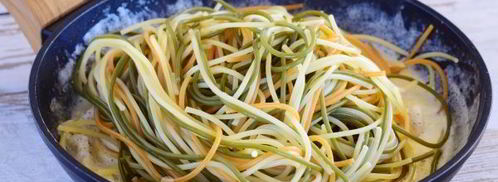 спагетти с кальмарами в сливочном соусе. Шаг 14