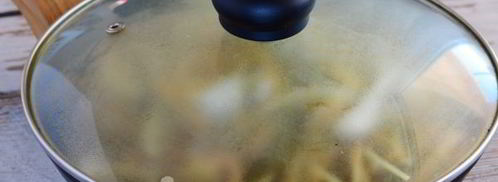 спагетти с кальмарами в сливочном соусе. Шаг 15