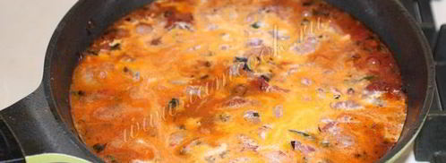 спагетти с креветками в сливочном соусе. Шаг 10