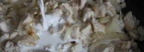 спагетти с курицей. Шаг 7