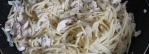 спагетти с курицей. Шаг 9