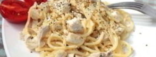 спагетти с курицей. Шаг 10