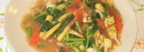 жареная лапша с овощами. Шаг 9