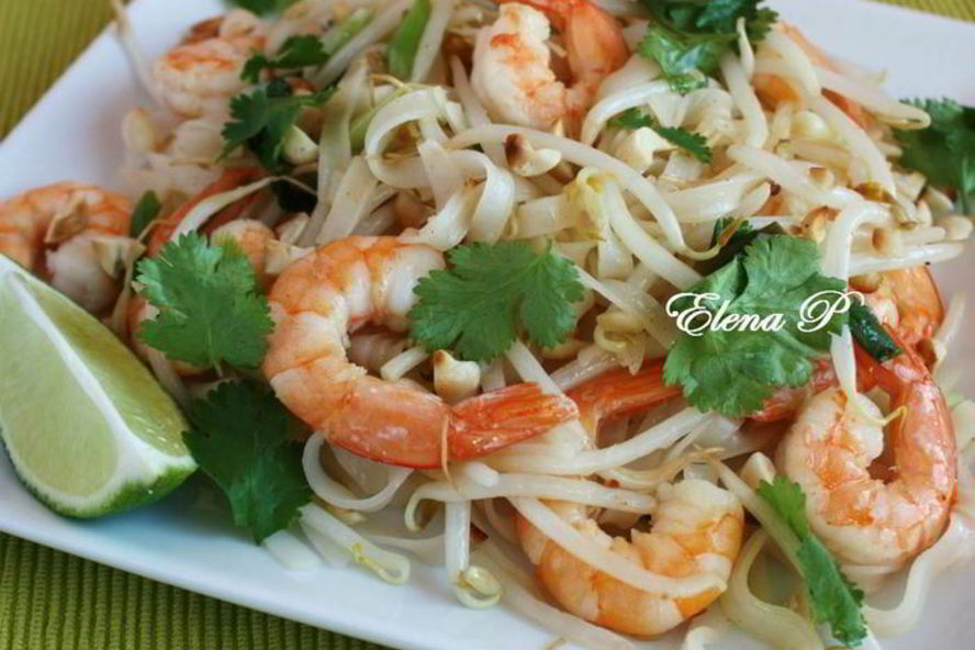 Рецепт жареная рисовая лапша