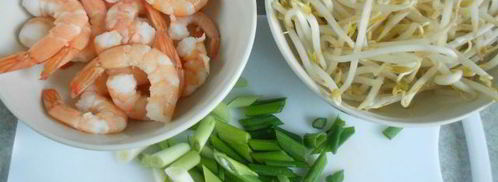 жареная рисовая лапша. Шаг 3