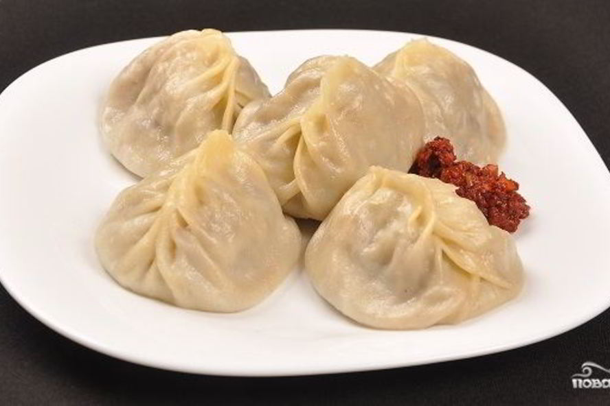 Рецепт манты с мясом