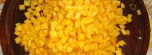 манты с тыквой и мясом. Шаг 6