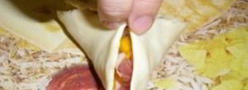 манты с тыквой и мясом. Шаг 8