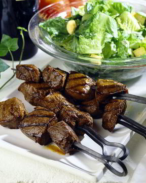 Баранина на углях