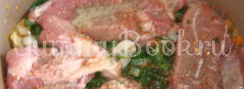 говядина по-кавказски в мультиварке. Шаг 3