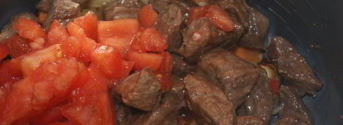 говядина тушеная с нутом. Шаг 5