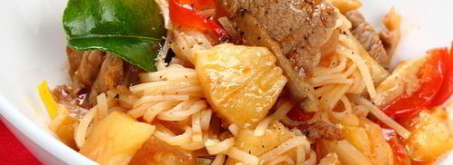 кисло-сладкая телятина с ананасами. Шаг 7