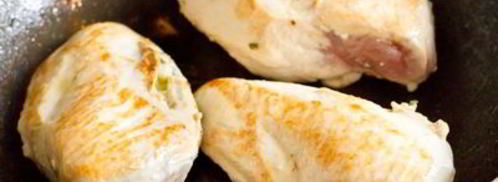 куриные грудки, фаршированные фетой. Шаг 7