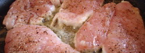 куриные грудки с яблоком. Шаг 2