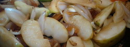 куриные грудки с яблоком. Шаг 7