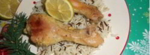 куриные ножки с рисом в рукаве. Шаг 5