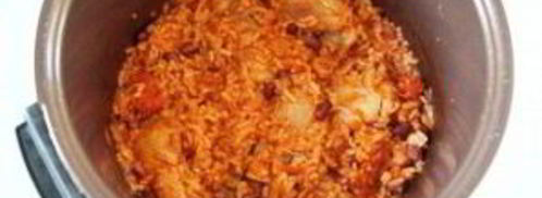 курица с рисом и фасолью. Шаг 8