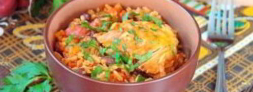 курица с рисом и фасолью. Шаг 9