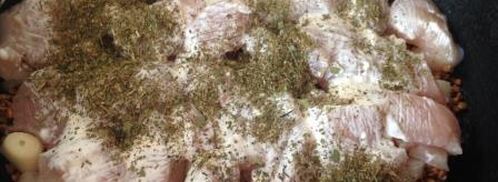 курица запеченая с гречкой. Шаг 3