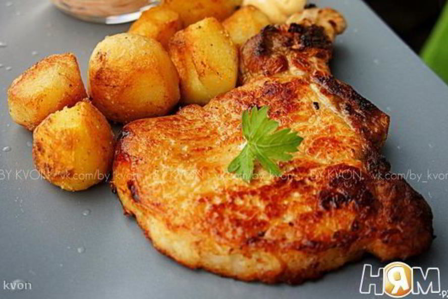 Рецепт острая свинина с молодым картофелем