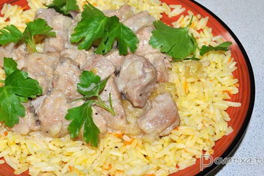 Рецепт свинина по-нормандски с сидром