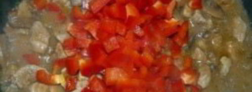 свинина с фасолью в горшочках. Шаг 12