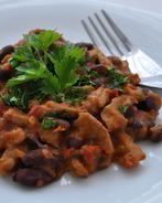 Свинина с фасолью