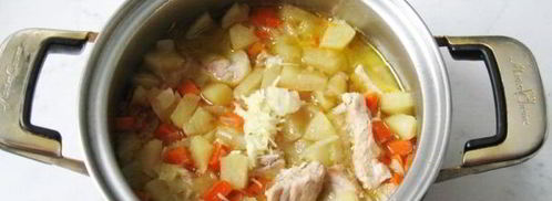 свинина с яблоками в сливках. Шаг 9