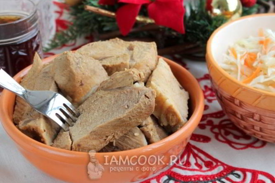 Рецепт свинина в квасе