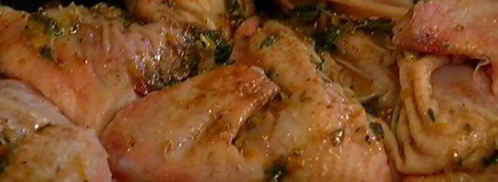 цыплята, запеченные с апельсинами и орегано. Шаг 6