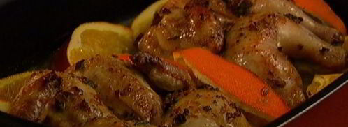 цыплята, запеченные с апельсинами и орегано. Шаг 9