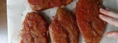 вяленая куриная грудка. Шаг 5